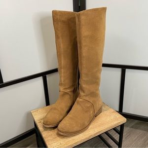 Fall Outfit Inspo: UGG OTK Boots + Long Cardigan + Mini Dress - The Mom Edit